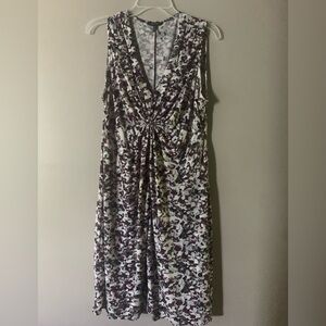 Daisy Fuentes Floral Patterned Dress